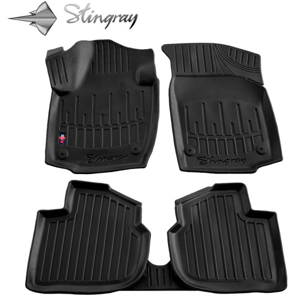 Gummimattor SKODA Rapid 2012-2019
