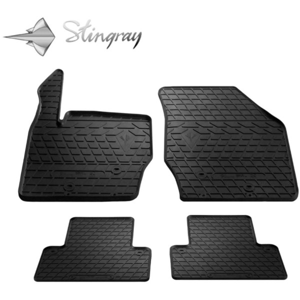 Gummimattor VOLVO XC90 2002-2014, 4 st / 1037024