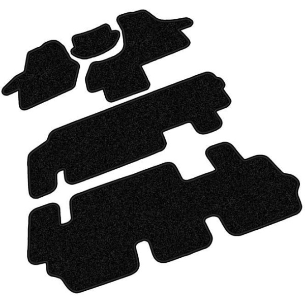 Textilmattor Volkswagen T5 Caravelle (8 platser) 2003-2015