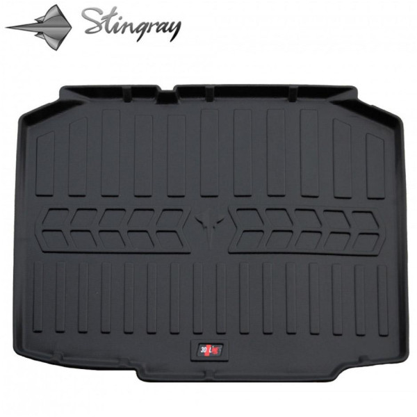 Gummi bagagerumsmatta SKODA Fabia II 5J 2007-2014 (halvkombi)