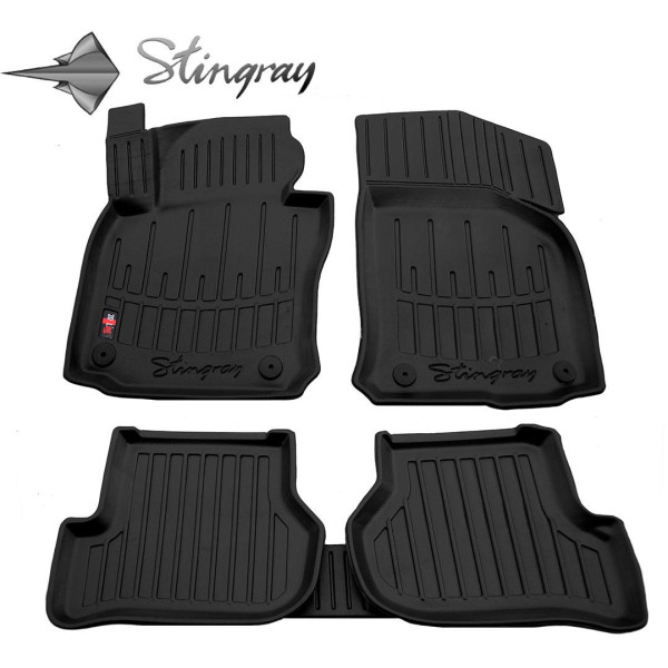 Gummimattor SKODA Octavia II A5 2004-2013