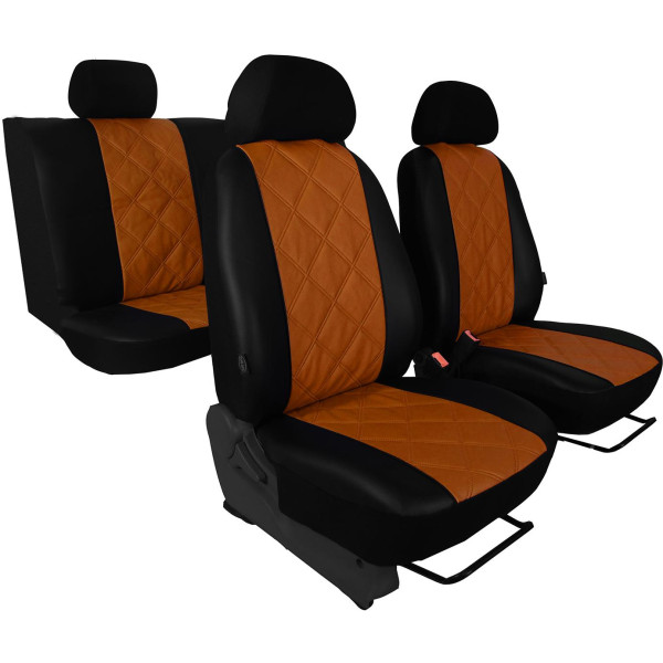 Universella “COMFORT” sätesöverdrag (eko-läder)