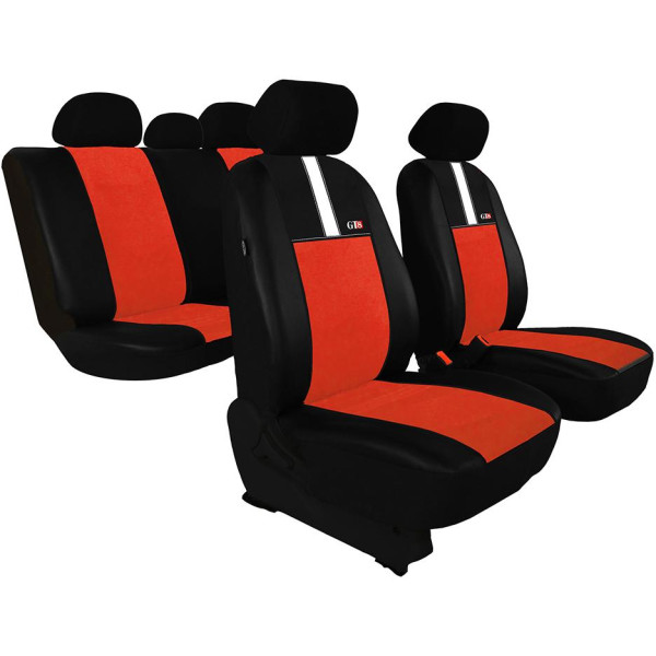 Universella "GT8" sätesöverdrag (eco läder, alcantara)