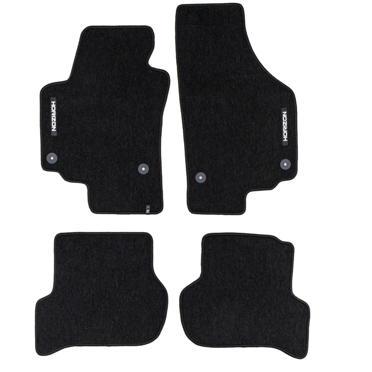 Textilmattor HORIZON Seat Altea facelift 2008-2015