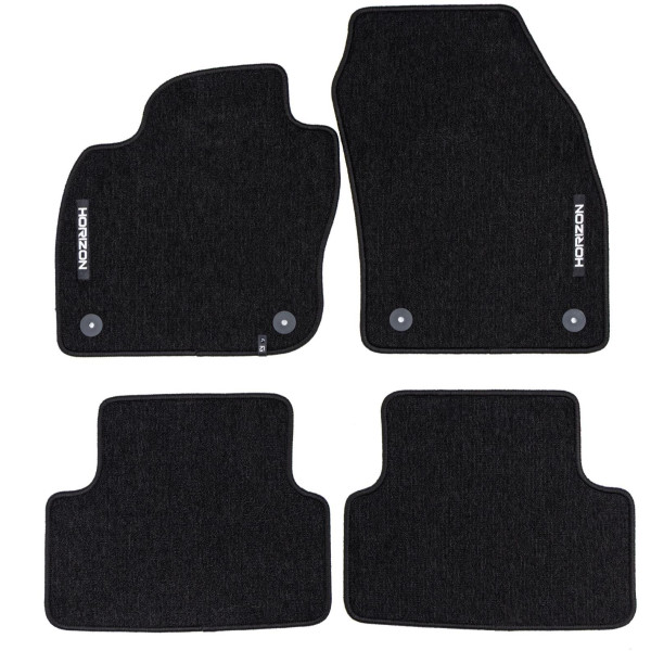 Textilmattor HORIZON Volkswagen T-Cross från 2018 Textilmattor HORIZON Volkswagen T-Cross från 2018