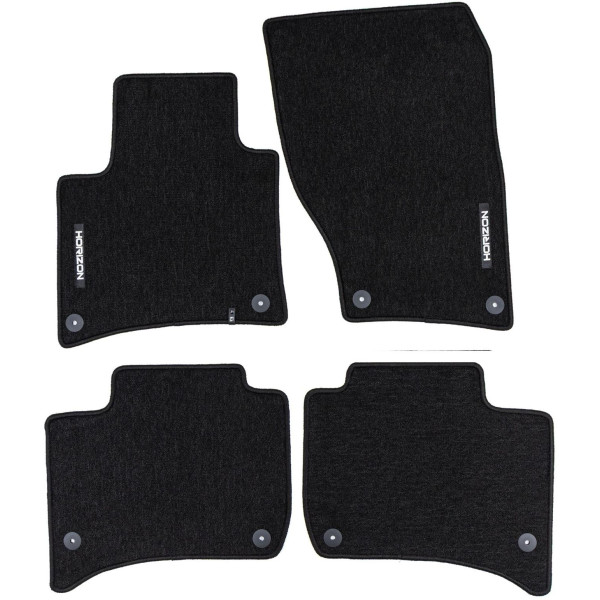 Textilmattor HORIZON Porsche Cayenne II 2010-2017 Textilmattor HORIZON Porsche Cayenne II 2010-2017