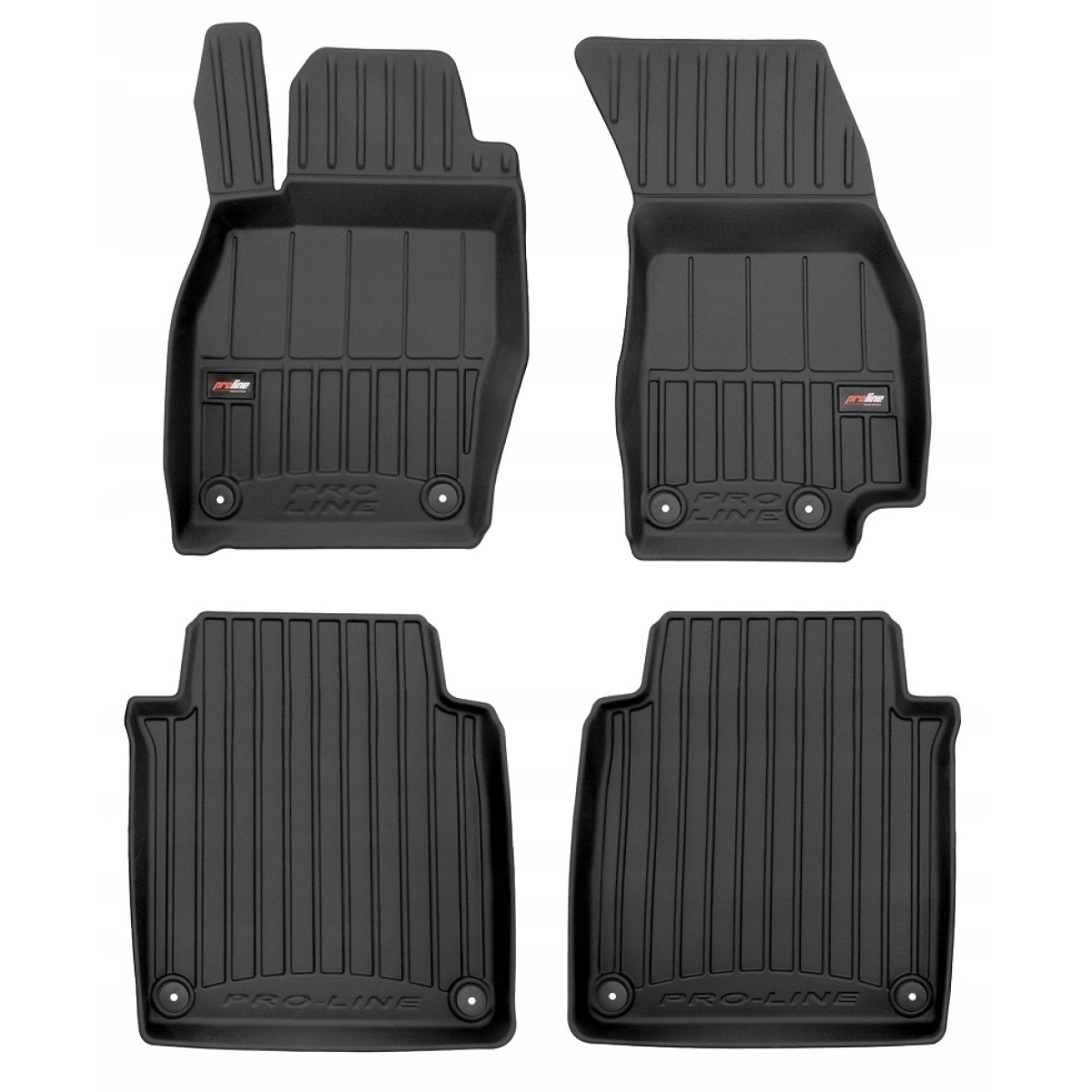 Gummimattor Proline Audi A8 D5 Sedan, Long version från 2017