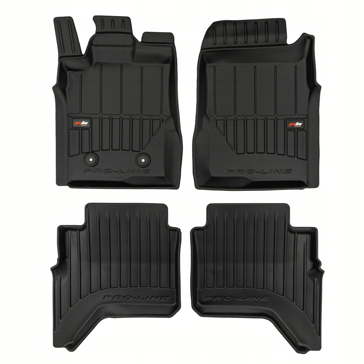 Gummimattor Proline Ford Ranger VI Pickup, 4 doors från 2022