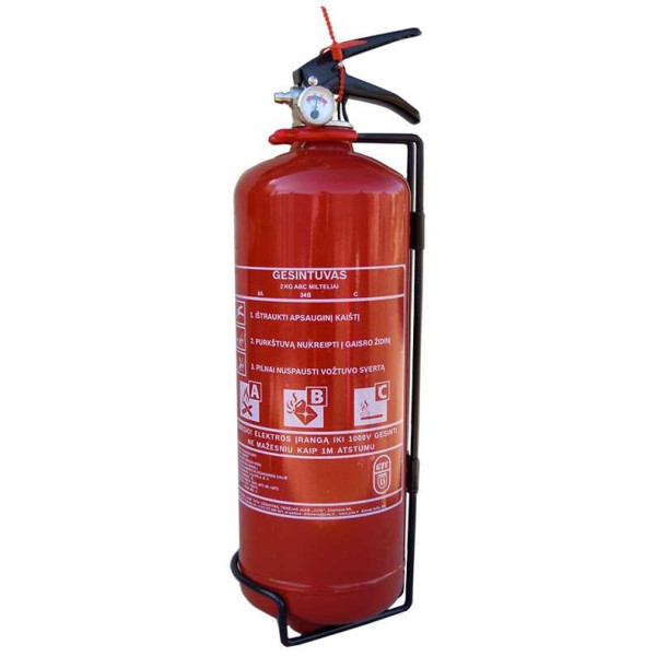 Brandsläckare GP-2x-ABC med upphängning