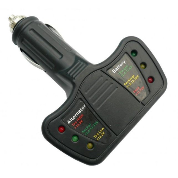 Elektronisk batteritestare 12V 61716