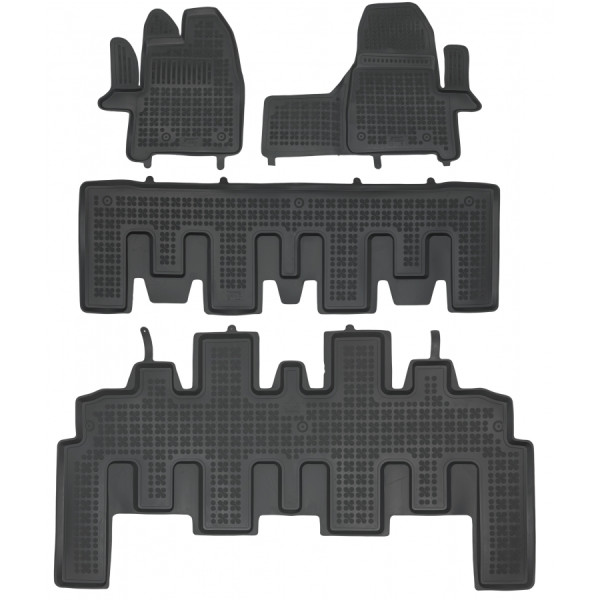 Gummimattor Ford Tourneo Custom 2017-2023 (8 platser)
