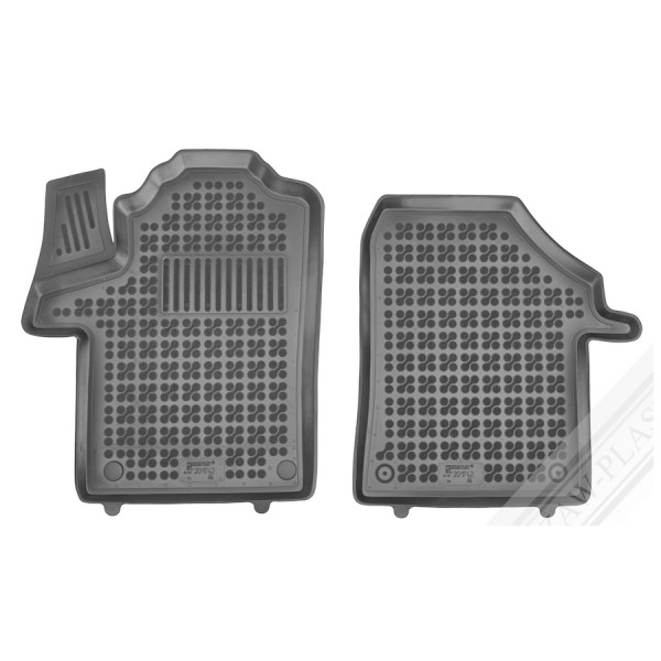 Gummimattor Mercedes eVito III W447 främre, with an extra material on the driver side, facelift från 2024 (1 säten, with an extra material on the driver side, facelift)