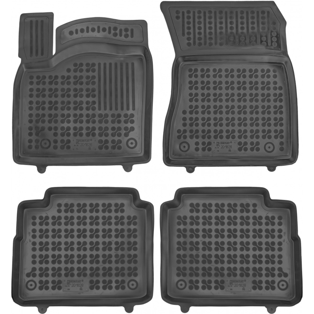 Gummimattor Nissan X-trail IV e-Power (T33) 4x2 (FWD), 4x4 (AWD) från 2022 (5 platser)