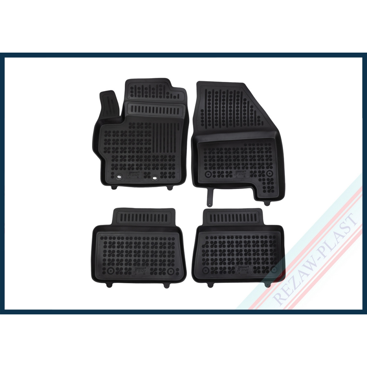 Gummimattor Toyota Yaris IV från 2024 (med plats för brandsläckare)