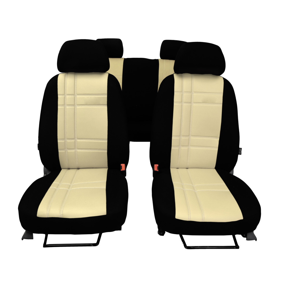 S-TYPE sätesöverdrag (eco läder) Fiat Freemont 2011-2016 (7 platser)
