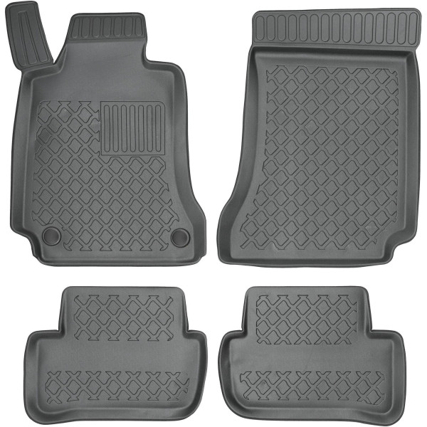 Bil golvmattor Mercedes-Benz C-Class W204 2007-2014