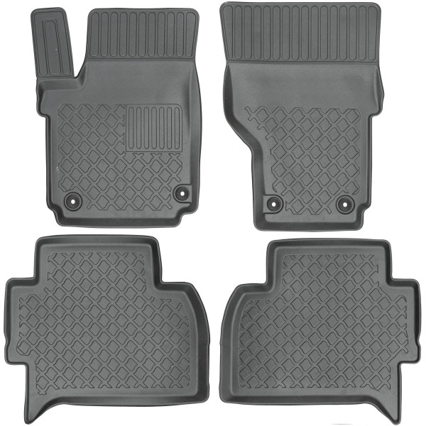 Bil golvmattor Volkswagen Amarok pick-up double cab 2010-2020