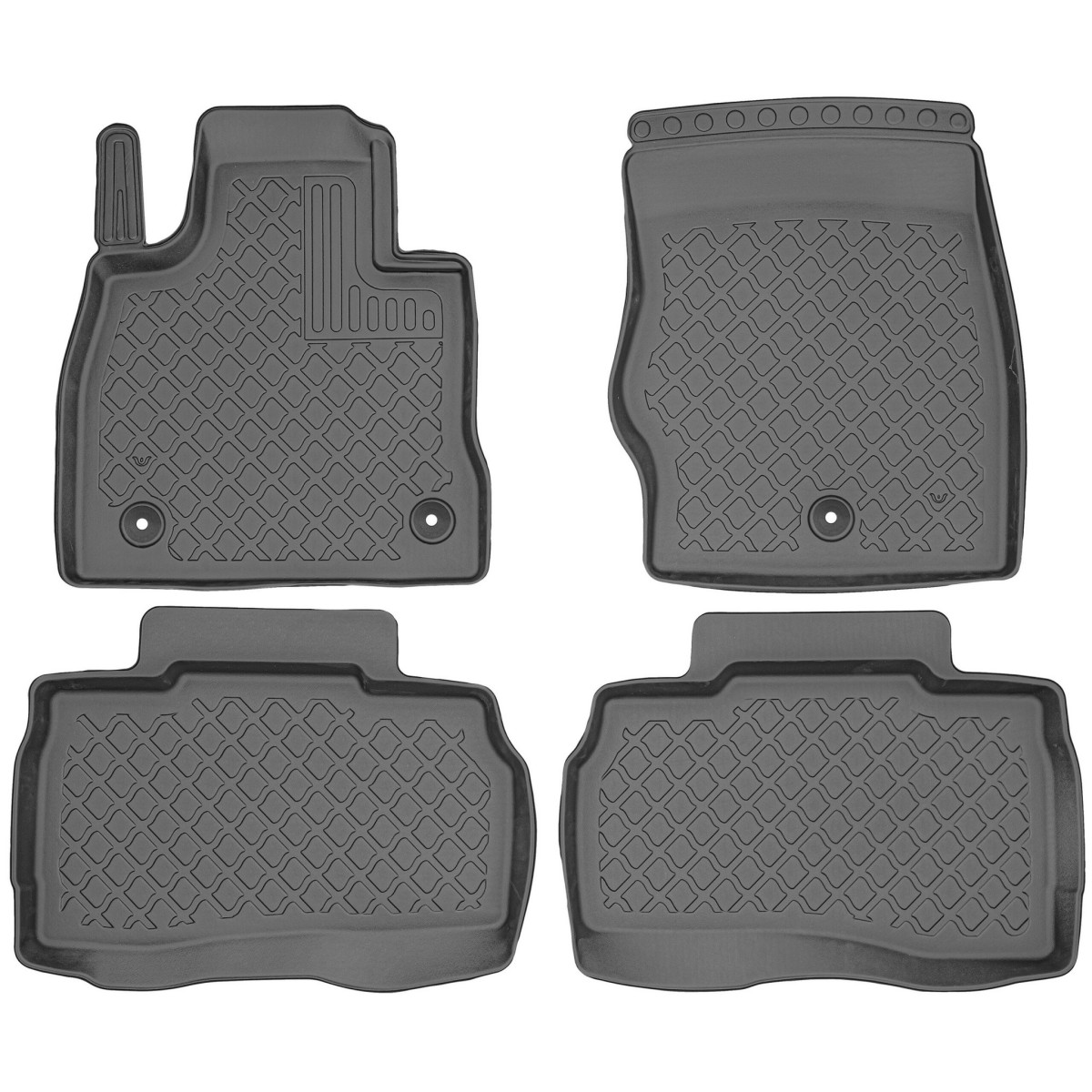 Bil golvmattor Ford Explorer Plug-in-Hybrid från 2020