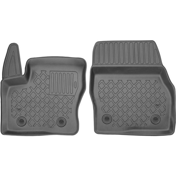 Bil golvmattor Ford Transit Connect Van 2014-2023 (2/3 platser, främre)