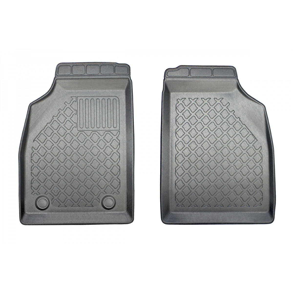 Bil golvmattor Microcar M.go 6 hatchback från 2019 (3 dörrar)