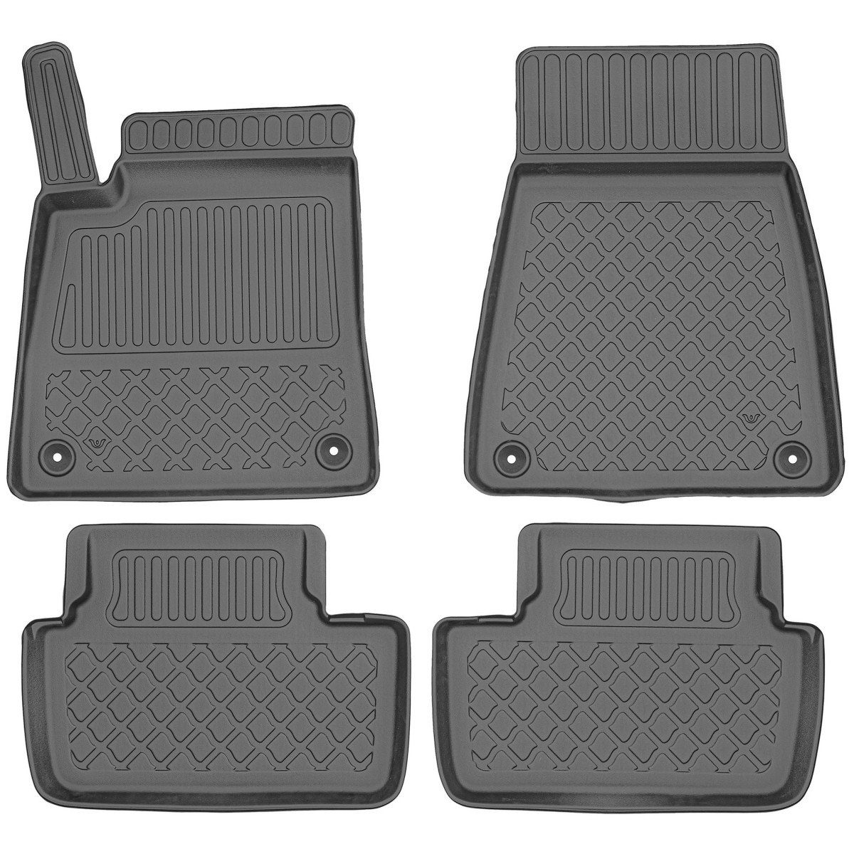 Bil golvmattor Volvo Polestar 2 electric från 2017