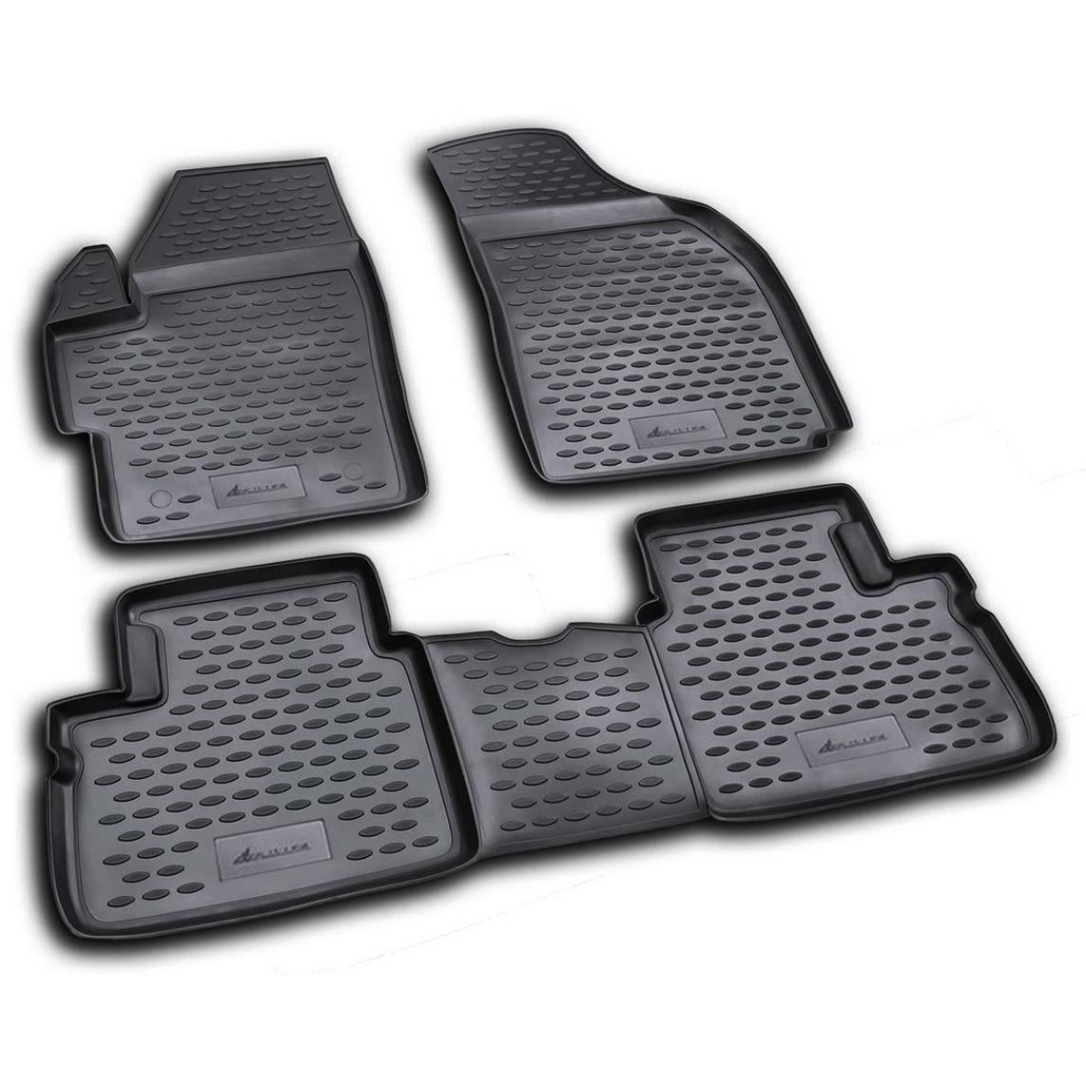 3D gummimattor DAEWOO Matiz 2005-2009 / 4 st / högre kanter 3D gummimattor DAEWOO Matiz 2005-2009 / 4 st / högre kanter