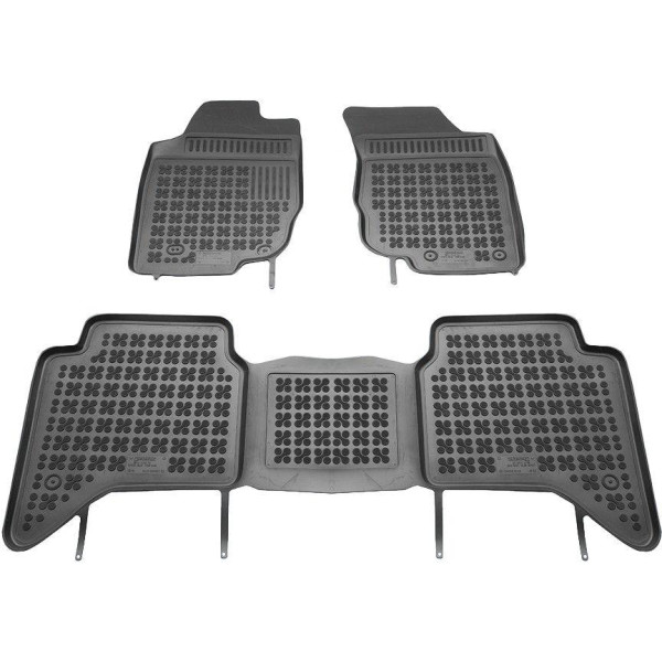 Gummimattor Toyota Hilux 4 dörrar 2005-2015