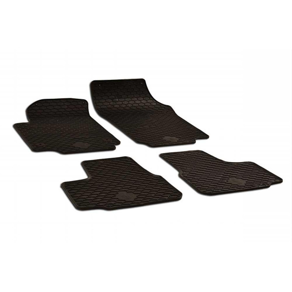 Gummimattor SEAT Mii från 2012 4 st / 217804 / svart