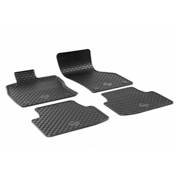 Gummimattor SEAT LEON från 2020 (PETROL/DIESEL) 4 st / 222596 / svart