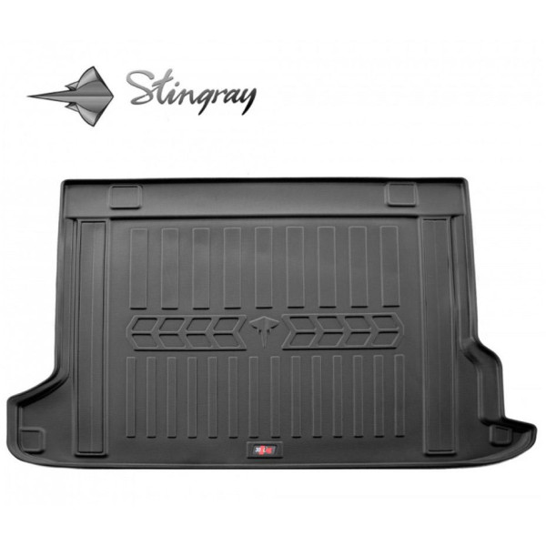 Gummi bagagerumsmatta TOYOTA Land Cruiser Prado J150 från 2017 5 seats