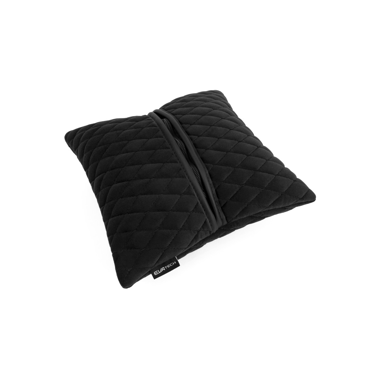 EVAtech Bilkudde 30x30 cm - svart / svarta sömmar EVAtech Bilkudde 30x30 cm - svart / svarta sömmar