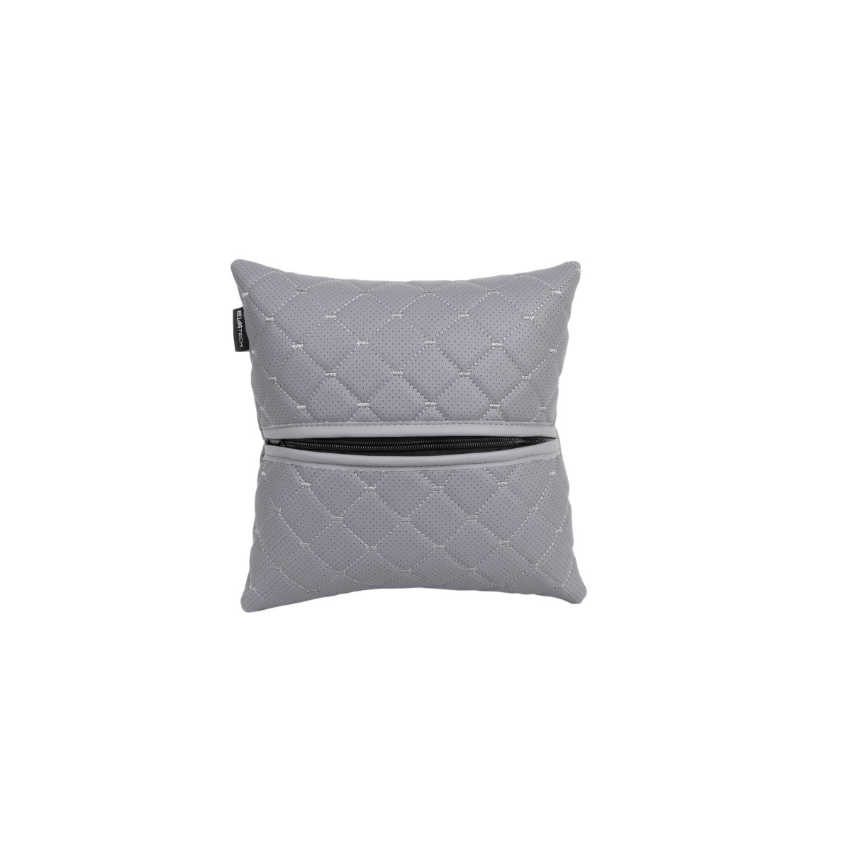 EVAtech ECO Bilkudde 30x30 cm - grå / grå sömmar EVAtech ECO Bilkudde 30x30 cm - grå / grå sömmar