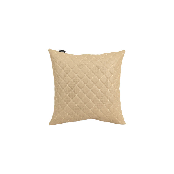 EVAtech ECO Bilkudde 40x40 cm - sandfärgade  / sandfärgade sömmar