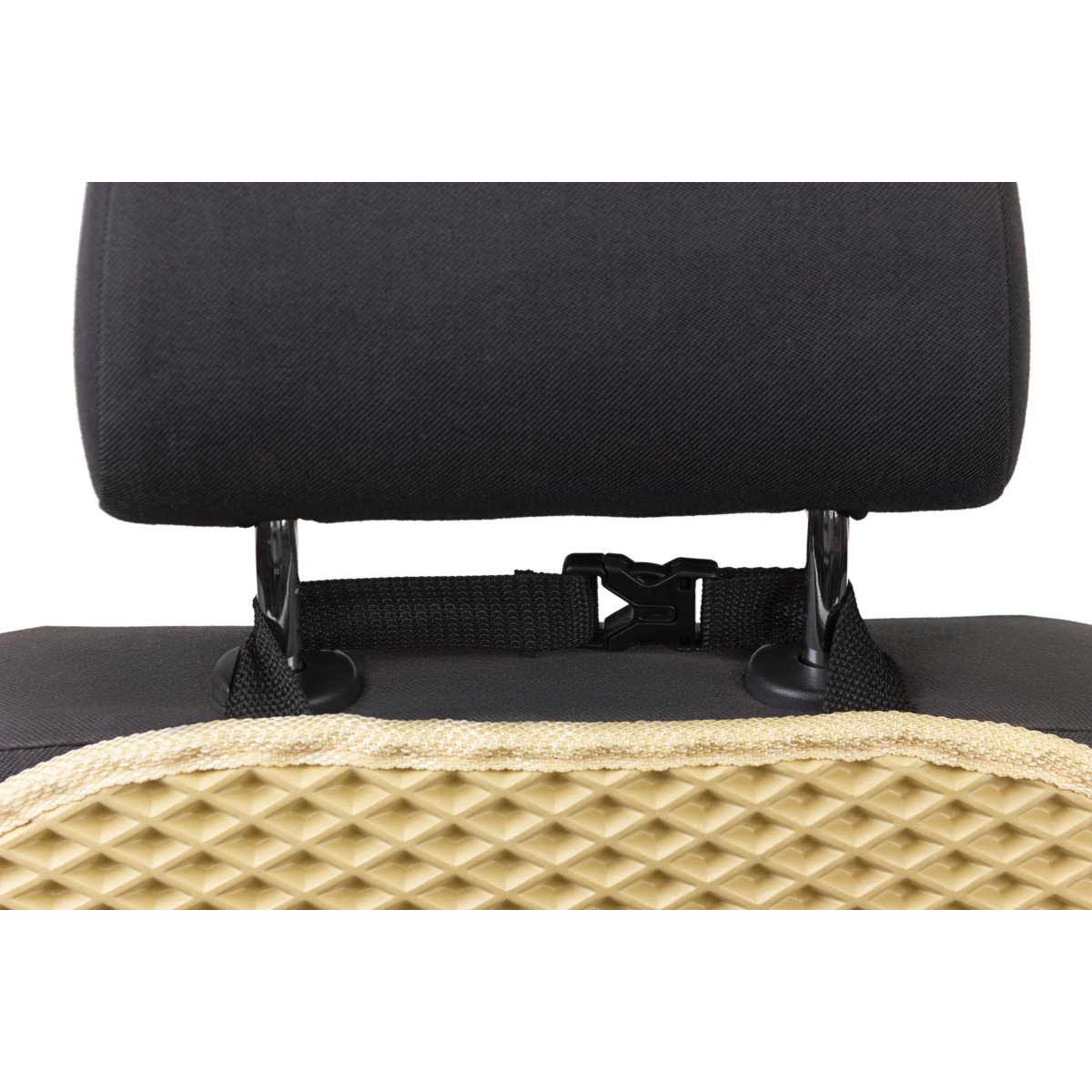 EVAtech Barnsitsens Ryggskydd 68x46 cm - svart / svarta kanter EVAtech Barnsitsens Ryggskydd 68x46 cm - svart / svarta kanter