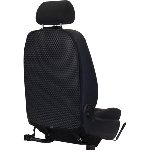 EVAtech Barnsitsens Ryggskydd 68x46 cm - svart / svarta kanter