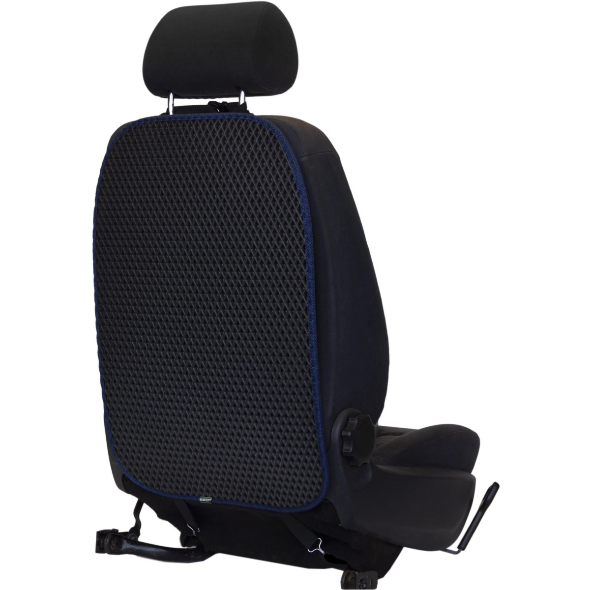 EVAtech Barnsitsens Ryggskydd 68x46 cm - svart / mörkblå kanter EVAtech Barnsitsens Ryggskydd 68x46 cm - svart / mörkblå kanter
