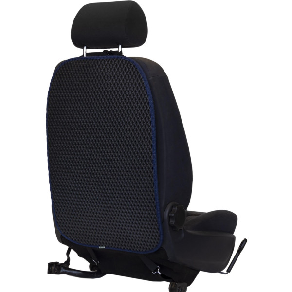 EVAtech Barnsitsens Ryggskydd 68x46 cm - svart / mörkblå kanter