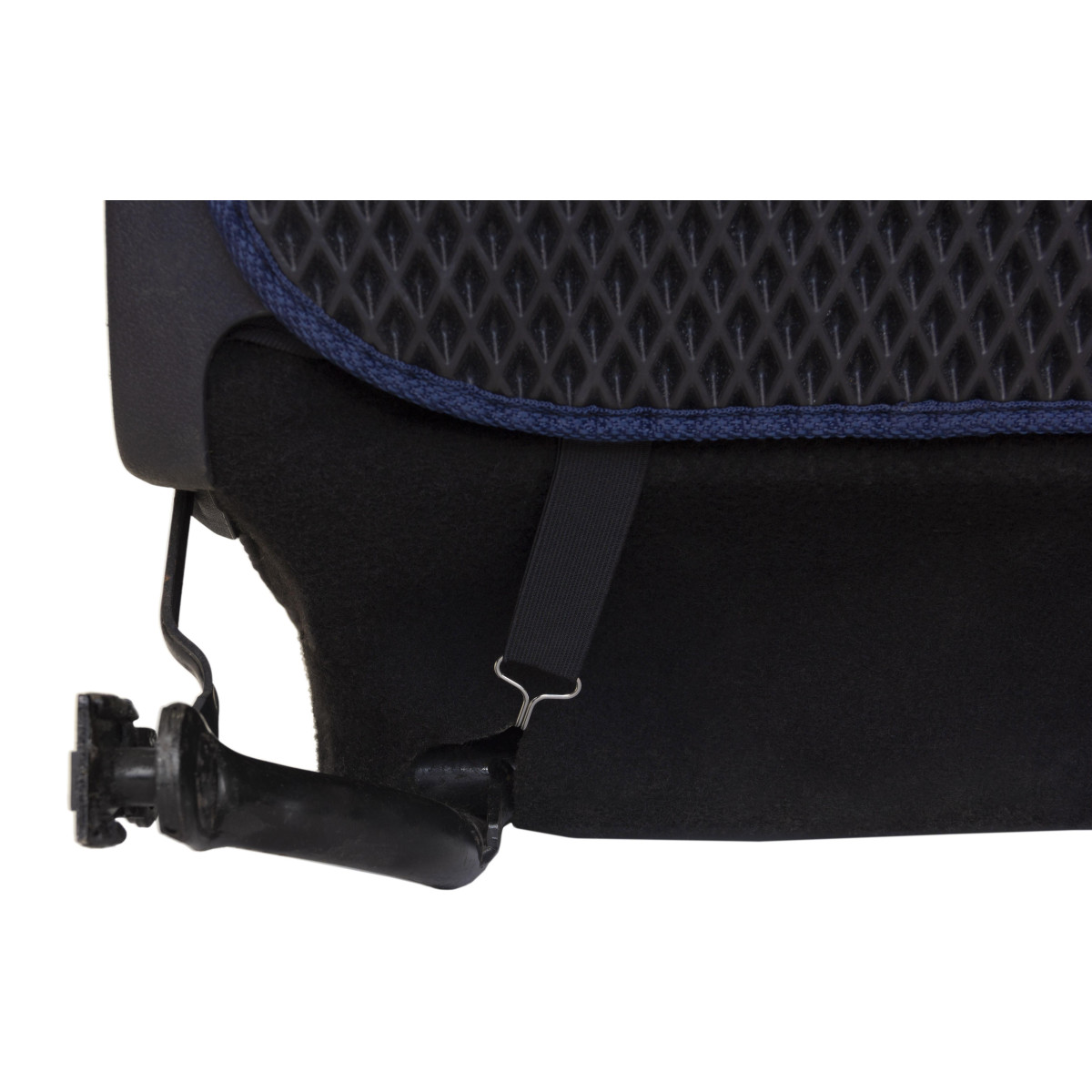 EVAtech Barnsitsens Ryggskydd 68x46 cm - svart / mörkblå kanter EVAtech Barnsitsens Ryggskydd 68x46 cm - svart / mörkblå kanter