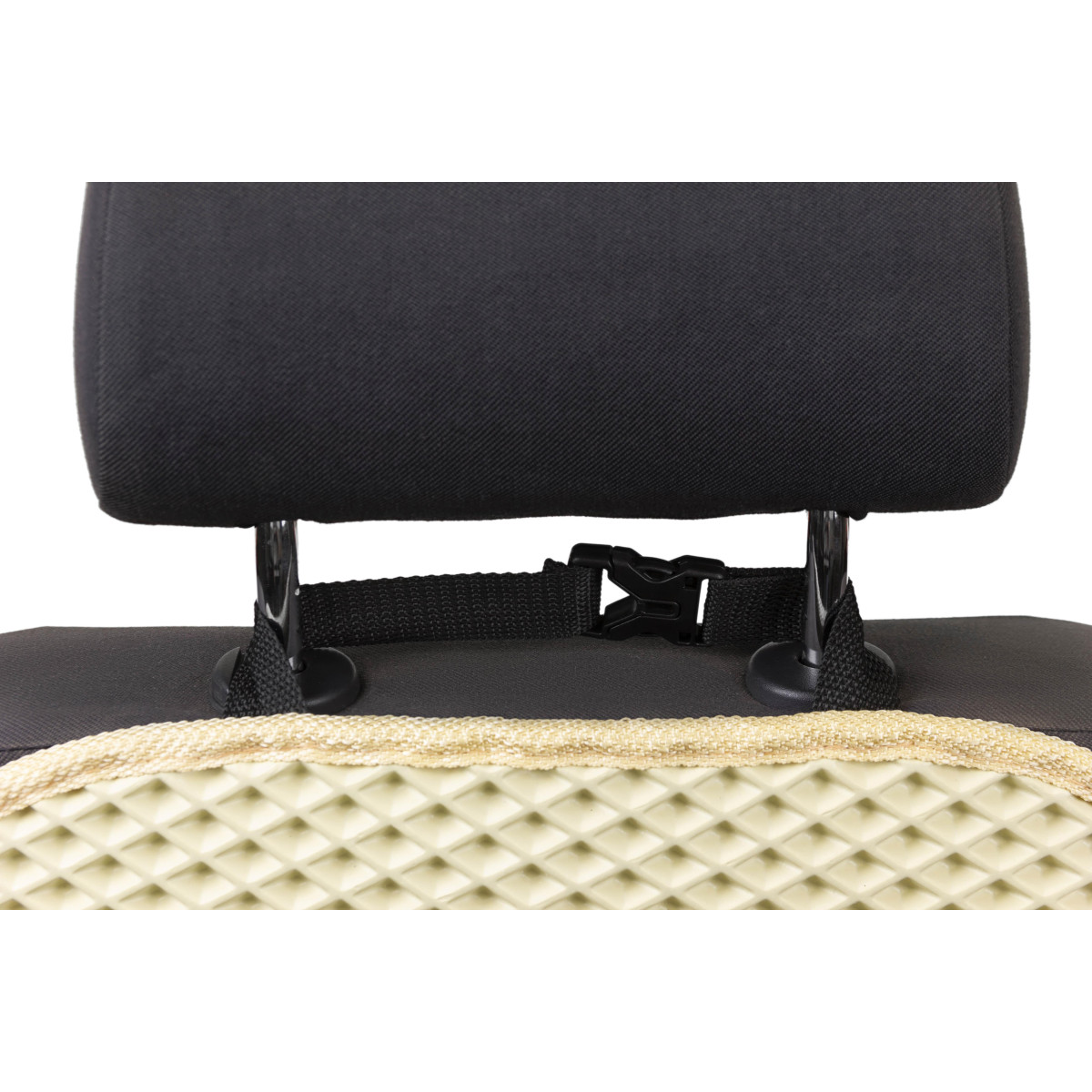 EVAtech Barnsitsens Ryggskydd 68x46 cm - krämfärgad / krämfärgade kanter EVAtech Barnsitsens Ryggskydd 68x46 cm - krämfärgad / krämfärgade kanter
