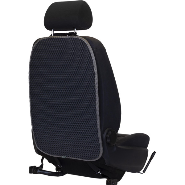 EVAtech Barnsitsens Ryggskydd 68x46 cm - grå / grå kanter