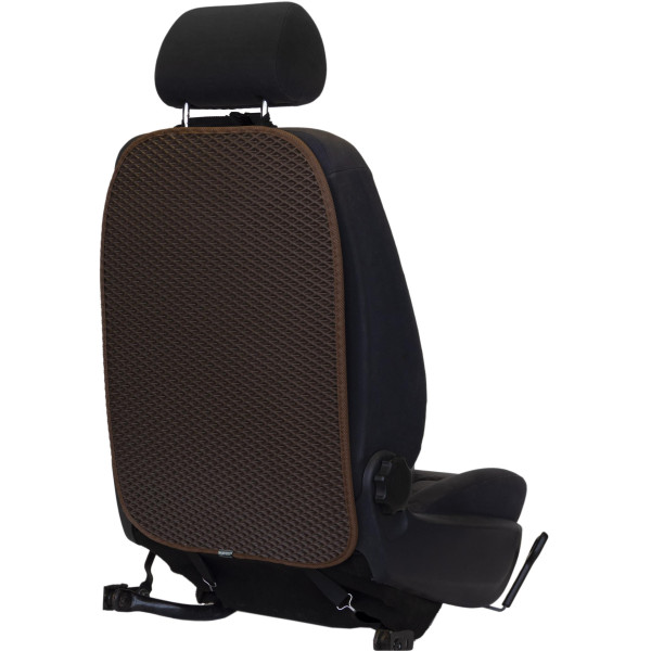 EVAtech Barnsitsens Ryggskydd 68x46 cm - brun / bruna kanter