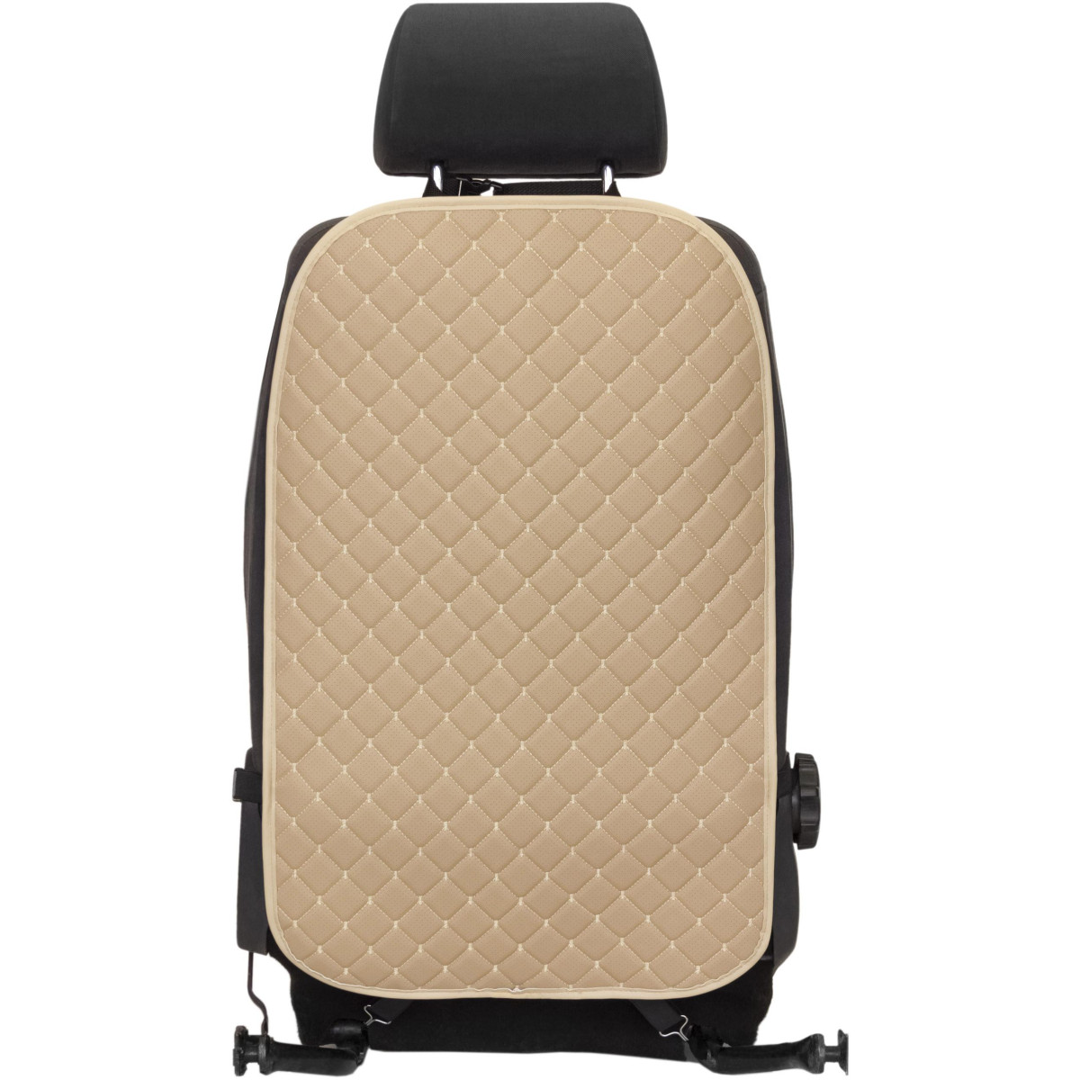 EVAtech ECO Barnsäkerhetsskydd för Bilens Sittbaksida 75x46 cm - sandfärgad / sandfärgade kanter / sandfärgade sömmar EVAtech ECO Barnsäkerhetsskydd för Bilens Sittbaksida 75x46 cm - sandfärgad / sandfärgade kanter / sandfärgade sömmar
