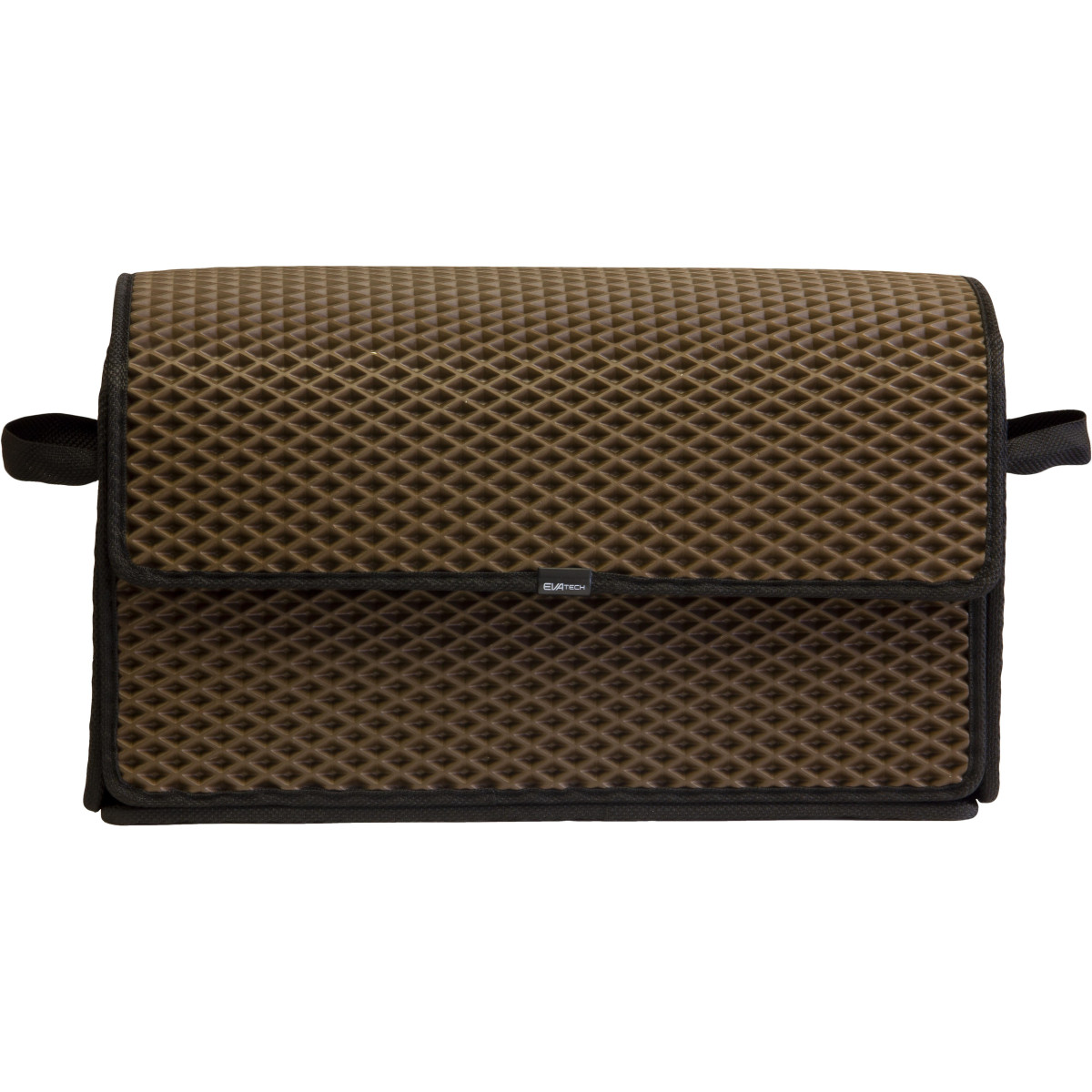 EVAtech Bagageorganisatör 30x49x25 cm - brun / svarta kanter EVAtech Bagageorganisatör 30x49x25 cm - brun / svarta kanter