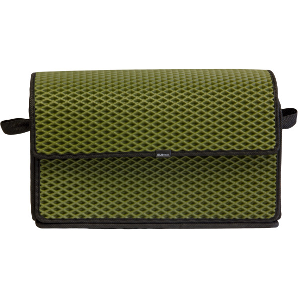EVAtech Bagageorganisatör 30x49x25 cm - grön / gröna kanter