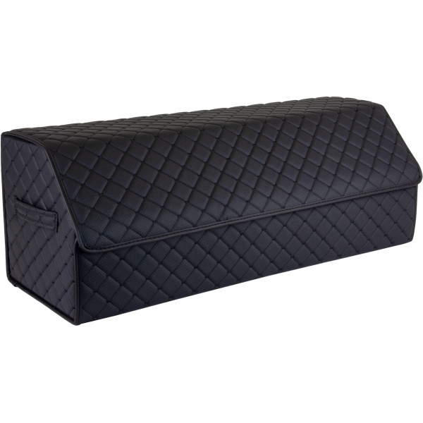 EVAtech Bagageorganisatör ECO XL 30x30x80 cm - svart / svarta kanter / svarta sömmar / svart inre