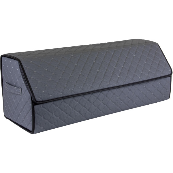EVAtech Bagageorganisatör ECO XL 30x30x80 cm - grå / svarta kanter / grå sömmar / rött inre