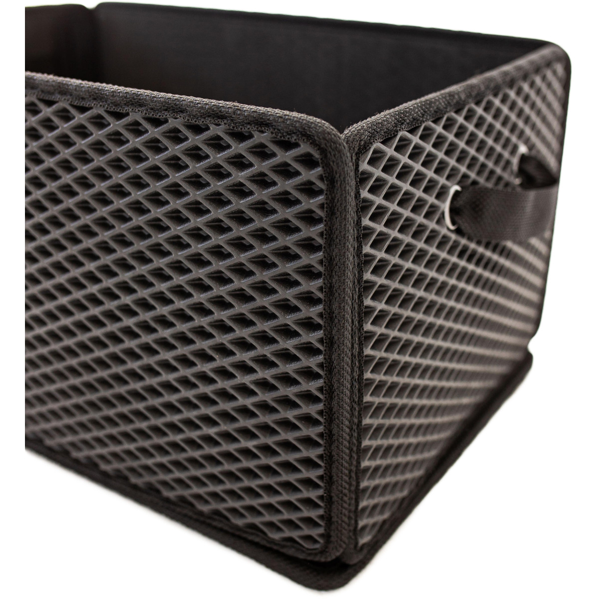 EVAtech Bagageorganisatör LightBox 33x50x25 cm - svart / svarta kanter EVAtech Bagageorganisatör LightBox 33x50x25 cm - svart / svarta kanter