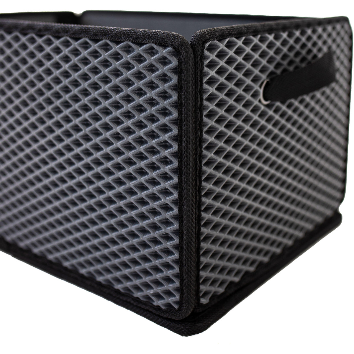 EVAtech Bagageorganisatör LightBox 33x50x25 cm - grå / svarta kanter EVAtech Bagageorganisatör LightBox 33x50x25 cm - grå / svarta kanter
