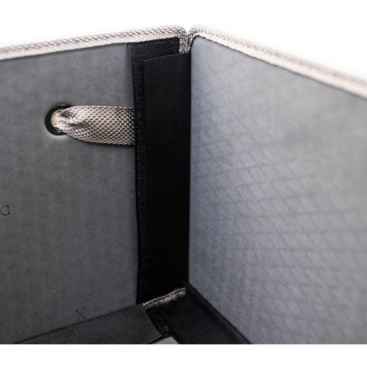 EVAtech Bagageorganisatör LightBox 33x50x25 cm - grå / grå kanter EVAtech Bagageorganisatör LightBox 33x50x25 cm - grå / grå kanter