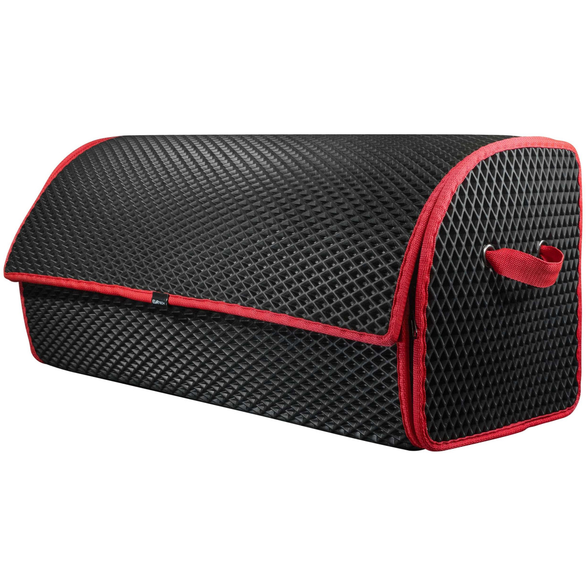 EVAtech Bagageorganisatör PRO L 32x75x30 cm - svart / röda kanter EVAtech Bagageorganisatör PRO L 32x75x30 cm - svart / röda kanter